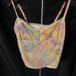 Free People Multicolor Floral Camisole